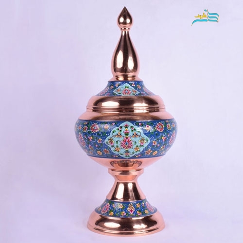 خرید، قیمت ومشخصات شکلات خوری سه تیکه 40 مس و پرداز، سنگین وزن با روکش پلی استر برای ثبات رنگ | هنرظریف