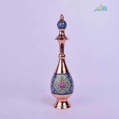 خرید، قیمت و مشخصات تُنگ صراحی 30 مس و پرداز، مناسب برای پذیرایی در منزل و محل کار، درجه 1 | هنرظریف