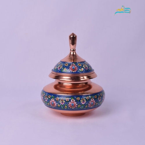 خرید، قیمت و مشخصات دخل بزرگ مس و پرداز همراه با روکش پلی استر و ورق مس ضخیم، مناسب پذیرایی | هنرظریف