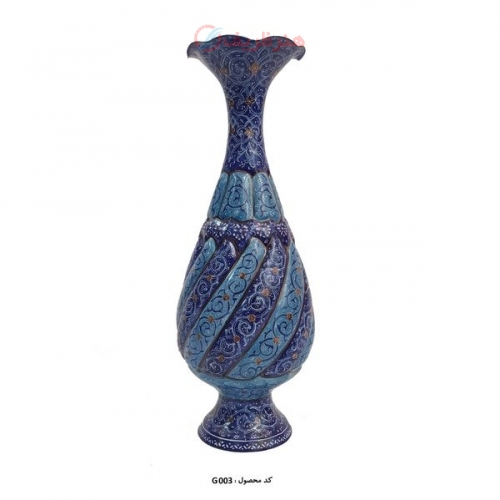 جدیدترین  گلدان 25 سانتی صراحی به طول و عرض 10 و ارتفاع 25 سانتیمتر - هنرظریف