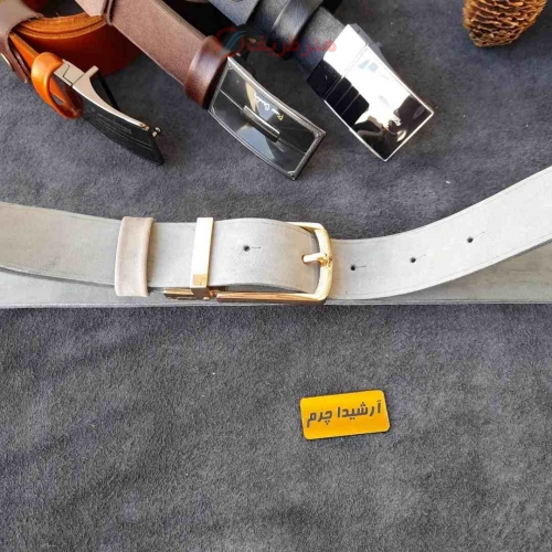 خرید جدیدترین کمربند دست دوز مردانه چرمی - هنرظریف