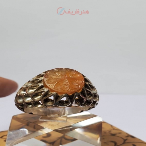 خرید جدیدترین انگشتر عقیق یمنی پرتغالی - هنرظریف