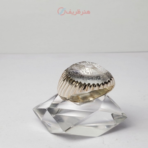خرید و قیمت انگشتر مردانه در نجفی با رکاب نقره دستساز عیار نقره 925 - هنرظریف
