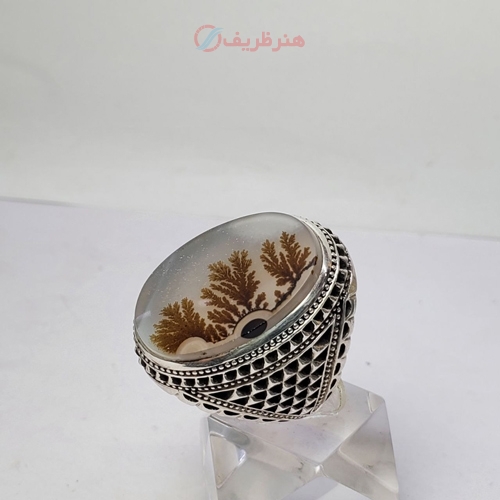 خرید، قیمت و مشخصات، انگشتر شجر منظره کلکسیونی کیفیت عالی رکاب فدیوم درجه یک، زیر قیمت بازار | هنر ظریف