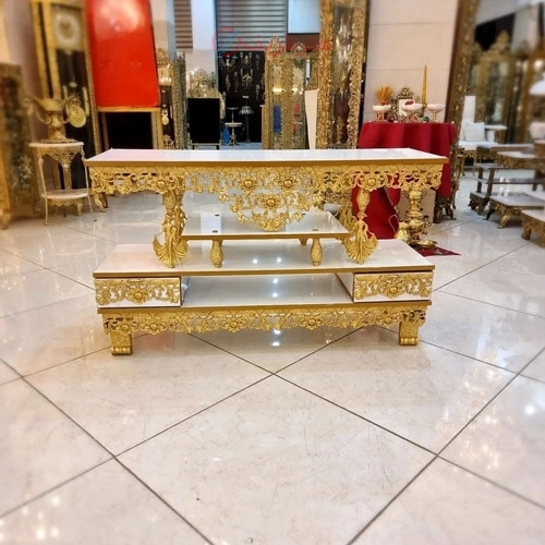 خرید، قیمت و مشخصات میز ال سی دی مدل گل سرخ، بسیار خوش رنگ و خوش ساخت با رنگ ثابت و ماندگار با گارانتی - هنرظریف