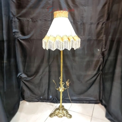 خرید، قیمت و مشخصات آباژور ایستاده برنزی با رنگ ثابت و کیفیت درجه یک، زیر قیمت بازار  - هنرظریف