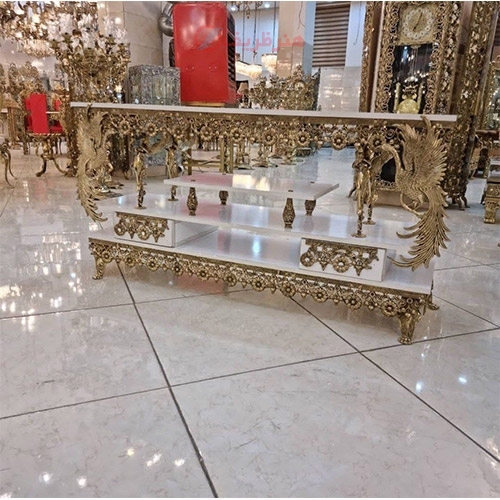 خرید، قیمت و مشخصات میز تلویزیون برنز، بسیار زیبا و خیره کنندها، زیر قیمت بازار، کیفیت عالی - هنرظریف