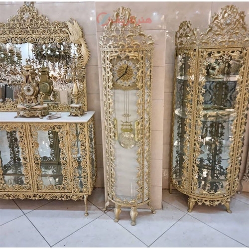 خرید، قیمت و مشخصات ساعت ایستاده، بسیار شیک و خیره کننده با آبکاری درجه یک زیر قیمت بازار ، کیفیت عالی - هنرظریف