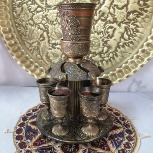 خرید، قیمت ومشخصات پیک میجر (شربت خوری) 6 نفره جنس زاماک زیر قیمت بازار ، کیفیت عالی - هنرظریف