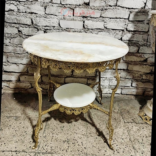 خرید، قیمت ومشخصات _ میز تلفن پایه سنگی گل رز، فوق العاده خاص زیر قیمت بازار ، کیفیت عالی - هنرظریف