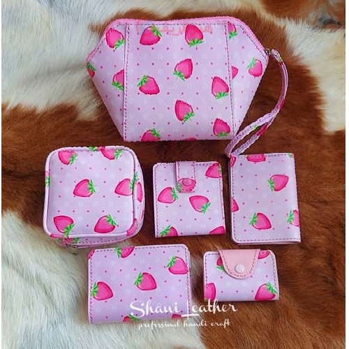 خرید، قیمت و مشخصات ست دستدوز و دستساز چرمی فانتزی تماما دستدوز و طرح جدید، کیفیت دوخت عالی و زیر قیمت بازار -هنرظریف