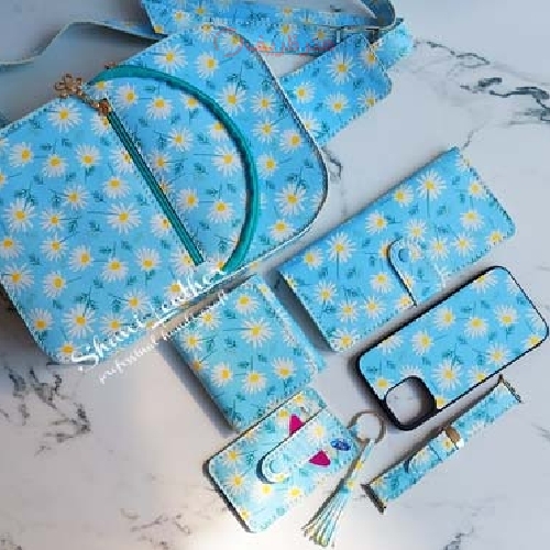 خرید، قیمت و مشخصات ست دستدوز و دستساز چرمی فانتزی، اجرا در رنگبندی و سایز دلخواه شما بسیار با کیفیت و به قیمت تولیدی -هنرظریف