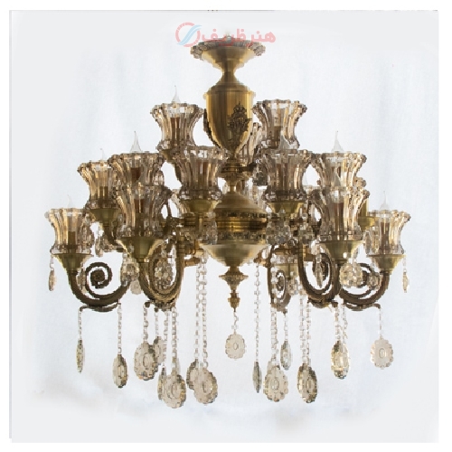 خرید، قیمت و مشخصات لوستر طرح جدید ظریف کاری شده و بسیار با کیفیت فوق العاده خاص و به قیمت تولیدی - هنر ظریف