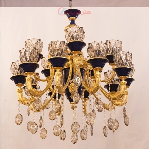 خرید، قیمت و مشخصات لوستر 10 شاخه اسپرت و شیک، طراحی خاص و جنس آلیاژ درجه یک - هنرظریف