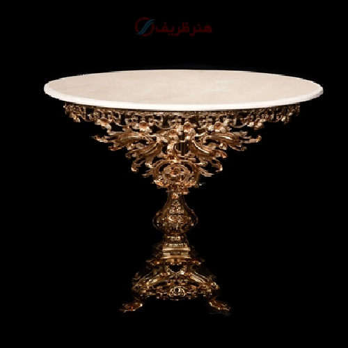 خرید، قیمت و مشخصات میز تلفن سلطنتی با بدنه آلیاژ مقاوم و رنگ ثابت و کیفیت ساخت درجه یک - هنرظریف