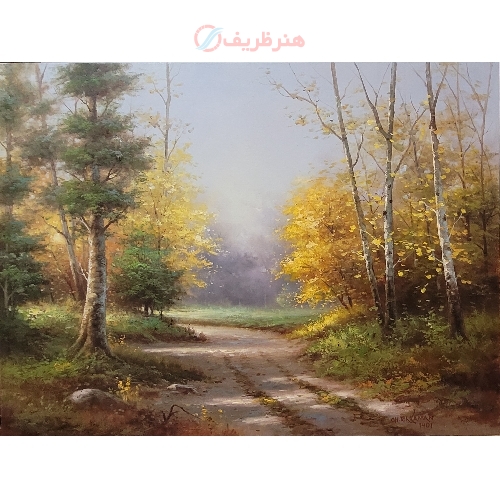 خرید آنلاین، تابلو خاطره پاییزی اثر هنر و بسیار زیبا، زیر قیمت بازار | هنرظریف