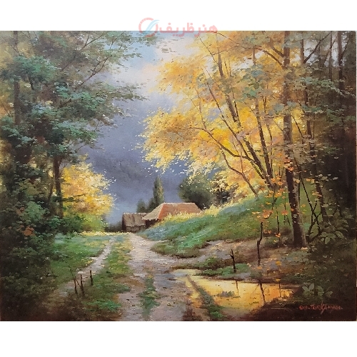 خرید آنلاین، تابلو آرامش در طبیعت باکیفیت بالا و هنر خاص، زیر قیمت بازار | هنرظریف