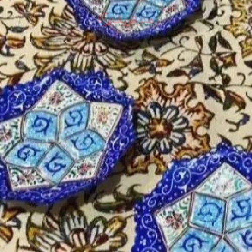 خرید، قیمت و مشخصات هفت سین نقلی میناکاری جنس مس لعاب شده و کوره رفته و رنگ ثابت و ضد خط و خش _ هنرظریف