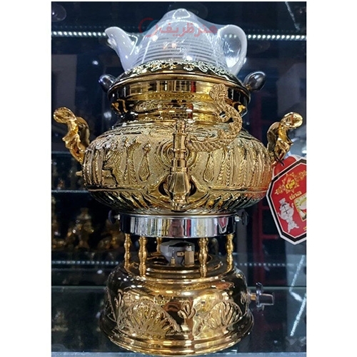 خرید آنلاین، سماور 8 لیتری مدل پارسه ترموکوبل ساده، قلم سفارشی، زیر قیمت بازار | هنرظریف