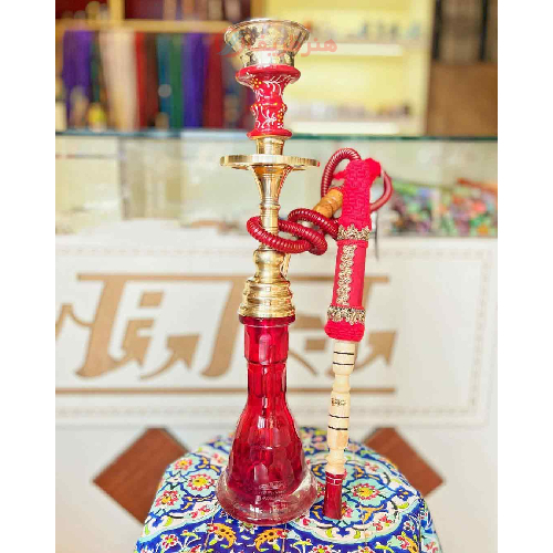 خرید، قیمت و مشخصات قلیان برنجی کوچک، شیشه زنبوری، لبی سر پلی استر، دارای گارانتی 5 ساله ارزان و باکیفیت _ هنرظریف