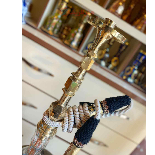 خرید، قیمت و مشخصات قلیان کامل برنجی دو مرتبه شمش، لبی تمام استخوان طرح تشعیر ارزان و باکیفیت _ هنرظریف