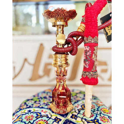 خرید، قیمت و مشخصات قلیان کامل برنجی سیسمونی سینی هندی، لبی تمام استخوان، 10 سال گارانتی ارزان و باکیفیت _ هنرظریف