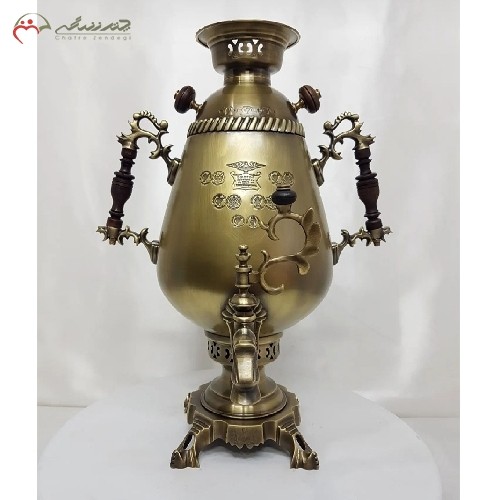 خرید، قیمت و مشخصات سماور ذغالی 6 لیتری طرح جام، ریخته گری شده با کیفیت بی نظیر و ضخیم، طراحی شیک و خاص با ضمانت، زیر قیمت بازار | هنرظریف