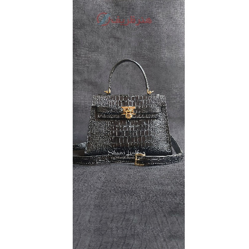 خرید، قیمت و مشخصات کیف دستی/ دوشی دستساز و دستدوز چرمی هرمس اجرا شده با چرم طبیعی گاوی و درجه یک_ هنرظریف