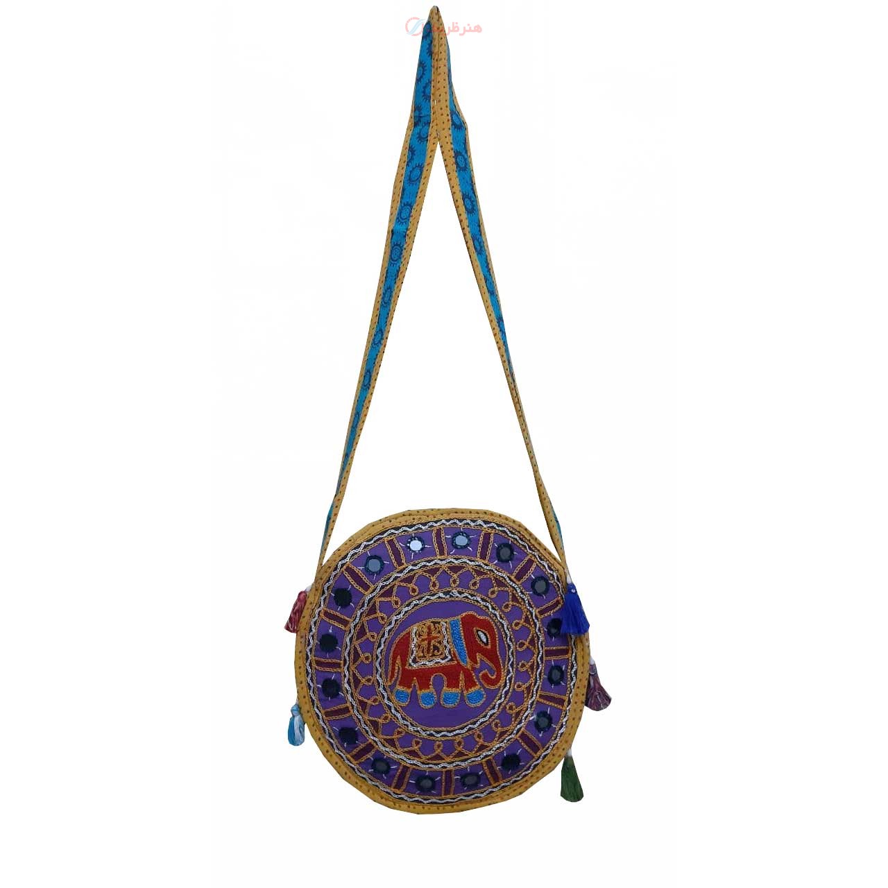 خرید و قیمت کیف رودوشی زنانه اسپرت سوزندوزی دست دوز - هنرظریف