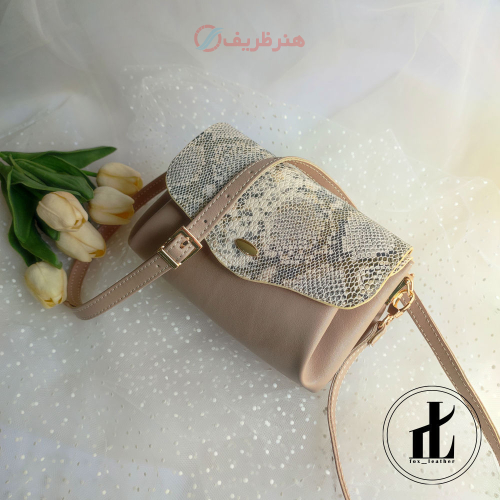 کیف دوشی زنانه چرمی لیدی برند چرم روباه