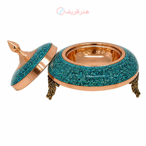 خاویار خوری فیروزه کوبی پرنسا، مدل قندانی