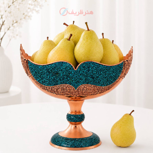 کشکول فیروزه کوبی پرنسا، مدل قلمه زنی