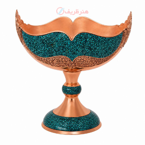 کشکول فیروزه کوبی پرنسا، مدل قلمه زنی