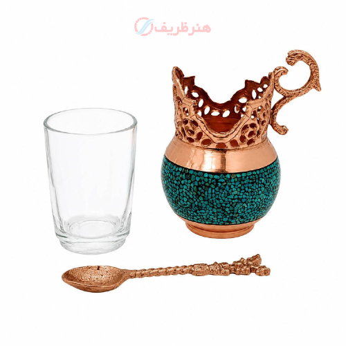 گالش(پایه استکان) چای خوری فیروزه کوبی
