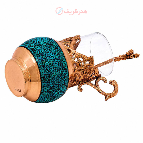 گالش(پایه استکان) چای خوری فیروزه کوبی