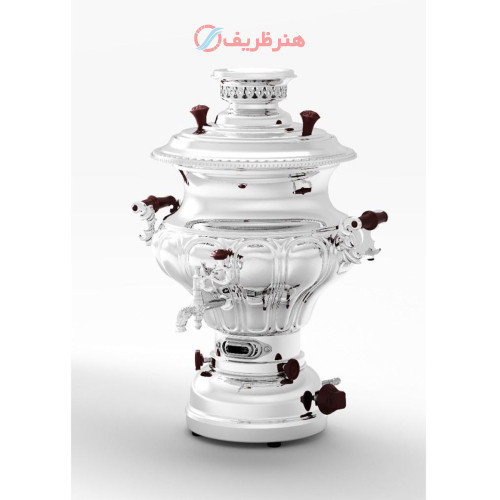 سماور مدل گازی شکمی ۱۰ ظرفیت اسمی ده لیتری، شیر گازی پیلوت دار استاندارد_ هنرظریف