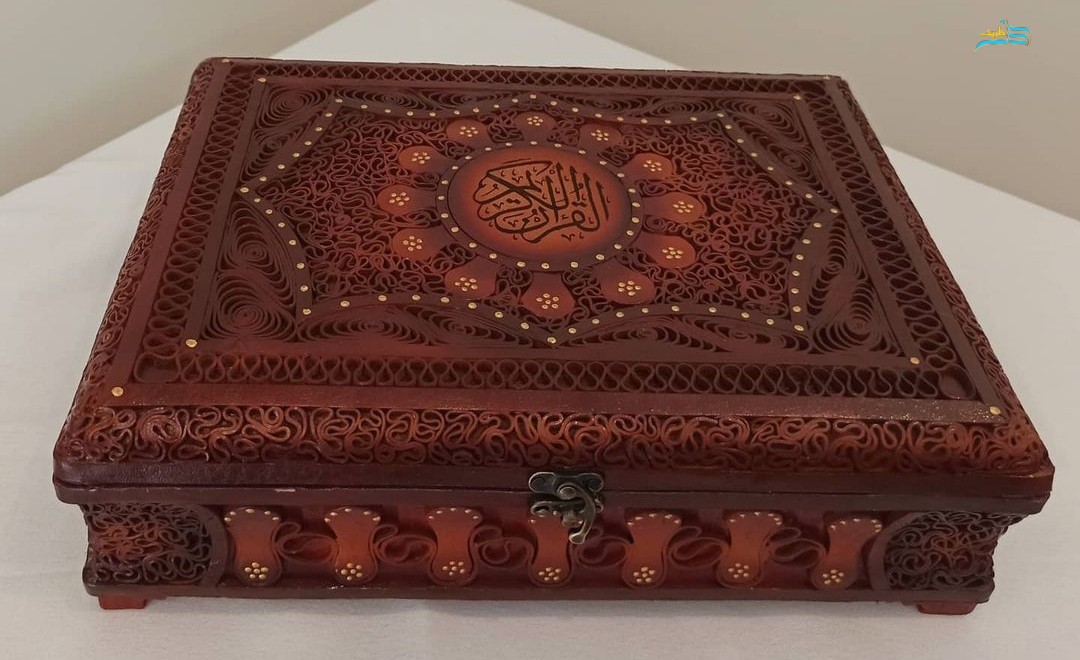 جعبه قرآن وزیری همراه با کتاب قرآن (برگ ساده ، برگ گلاسه)، با ضمانت محصول | هنرظریف