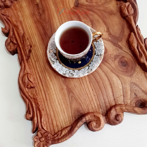 سینی منبت مستطیل