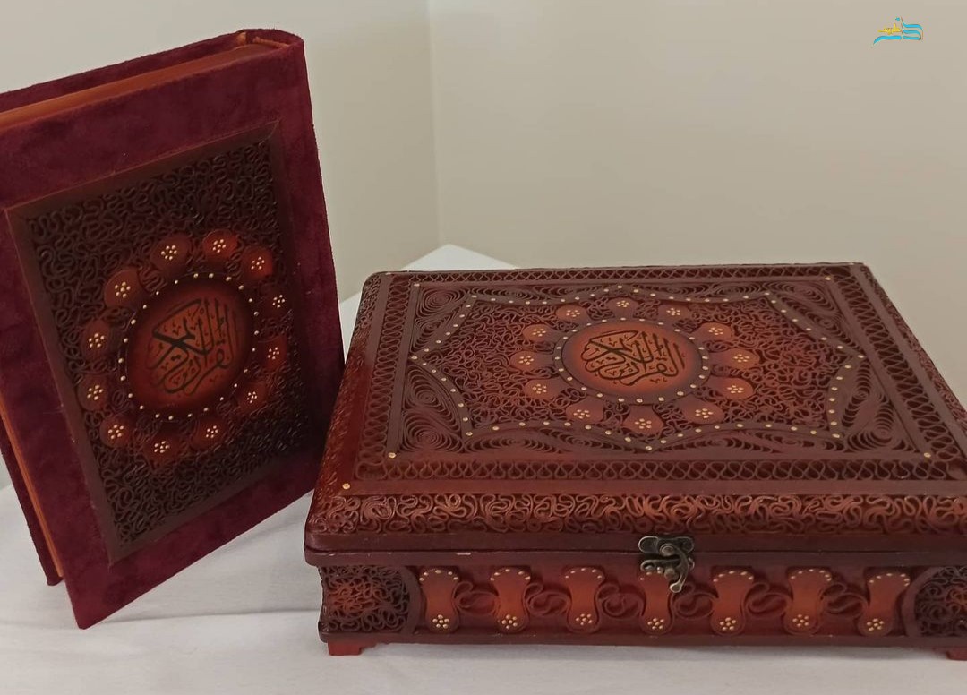 جعبه قرآن وزیری همراه با کتاب قرآن (برگ ساده ، برگ گلاسه)، با ضمانت محصول