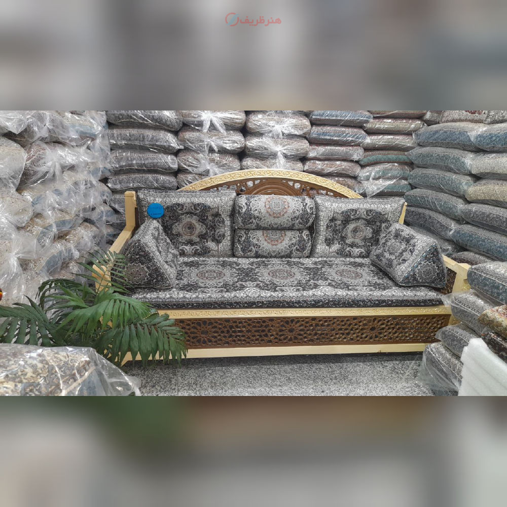 سرویس مبلمان ۷ تکه ترمه، رنگ سورمه ای