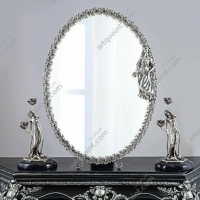 آینه شمعدان نقره