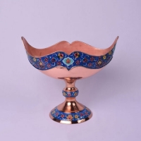 خرید، قیمت و مشخصات کشکول 3 مس و پرداز، بسیار با کیفیت و درجه 1، همراه با روکش پلی استر | هنرظریف