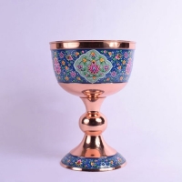 خرید، قیمت و مشخصات سنگاب 28 مس  و پرداز با روکش پلی استر و ورق ضخیم مسی | هنرظریف