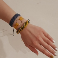 خرید، قیمت و مشخصات دستبند مرغ آمین، مقاومت بالا و قفل دستبند گره ی کشویی و قابل شستشو | هنرظریف