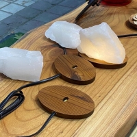 چراغ خواب های سنگ نمک طرح صخره ای