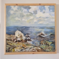 خرید، قیمت و مشخصات تابلوی نقاشی رنگ روغن به همراه قاب، بسیار زیبا و مناسب منزل و محل کار | هنرظریف