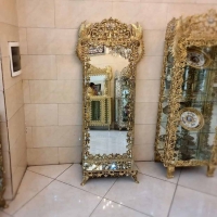 خرید، قیمت و مشخصات آینه قدی برنز، بسیار زیبا و شیک، برنز درجه 1، با ضمانت کیفیت کالا، مناسب منزل | هنرظریف