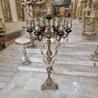 خرید، قیمت و مشخصات کنار سالنی تمام برنز، ترکیب با کریستال، برنز درجه 1، با کیفیت ضمانت کالا، بسیار شیک و زیبا | هنرظریف