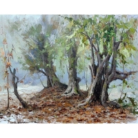 خرید، قیمت و مشخصات تابلو نقاشی آلاپریما اثری ماندگار با رنگ روغن روی بوم با استفاده از متریال رنگ و بوم، یک کار اورجینال | هنرظریف