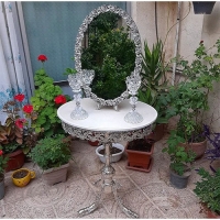 خرید آنلاین، سرویس کامل آینه و شمعدان و میز کنسول آلیاژ، باکیفیت و ماندگار و نازلترین قیمت | هنرظریف